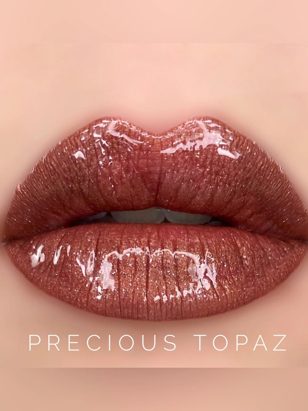 SeneGence Precious Topaz Shimmery Brown lipsense